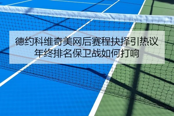 德约科维奇美网后赛程抉择引热议 年终排名保卫战如何打响